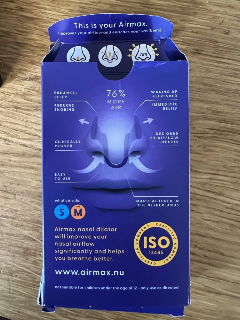 Airmax — vue de dessous