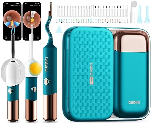 Bebird otoscope connecté et ses accessoires